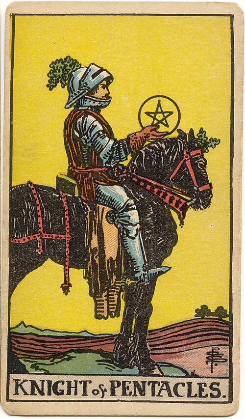 타로 펜타클 기사 카드(Knight of Pentacles) 의미 — 느리지만 확실한 꾸준함
